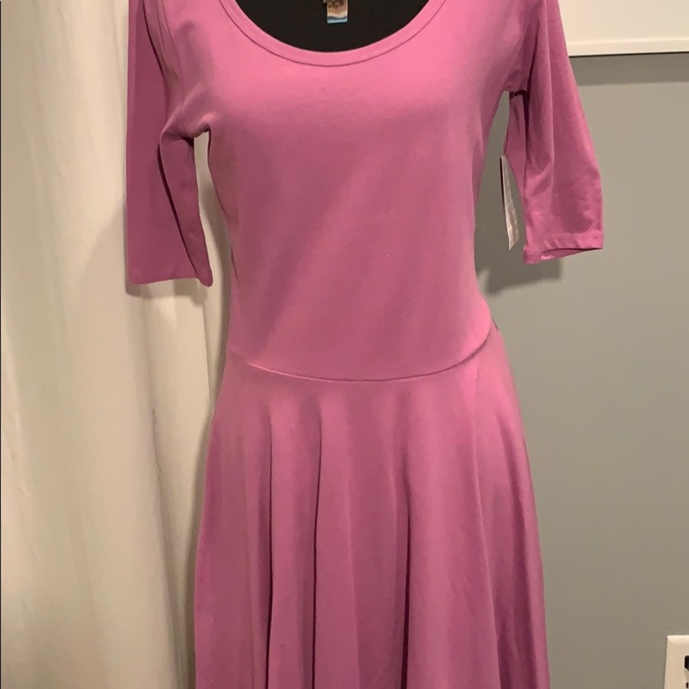 NWT Solid purple LuLaRoe Nicole size M
